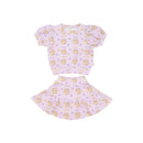 Pom-Pom Paws Twirl & Whirl Skirt Set