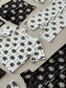Bamboo Shorts Set | Palm Style White