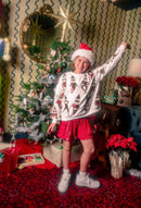 Queen of Sparkles White Elf on the Shelf Sweatshirt – Kids
