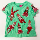 Queen of Sparkles Green Elf on the Shelf Tee - Kids