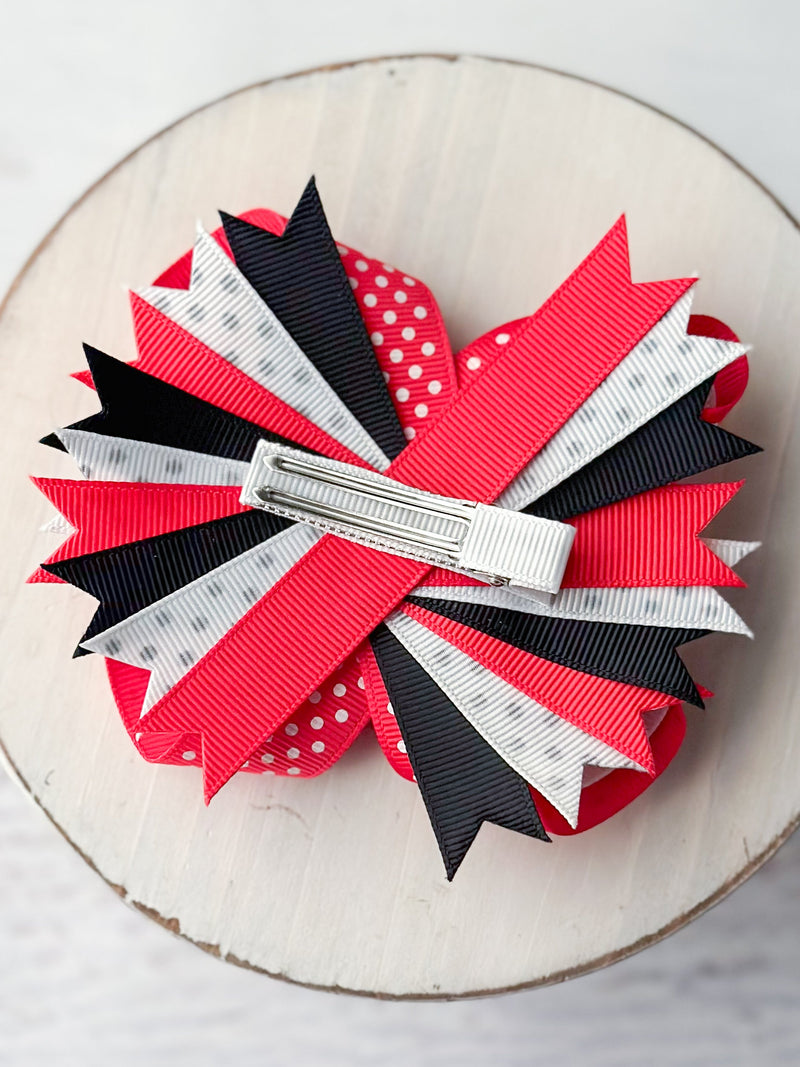 Polka Dot Minnie Mouse Bow