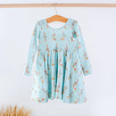 Pelican Wonderland Cotton Twirl Dress