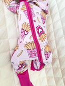 Bamboo Zip Romper | Fries Before Guys