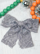 Lace Hair Bow: FINAL SALE