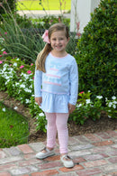 Girls Birthday Cake Pants Set | Personalized Birthday Outfit | Boutique Toddler & Little Girls Two-Piece Set | Bossier City, LA