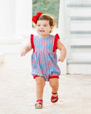 Patriotic Plaid Evie Bubble