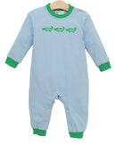 See Ya Later Romper – Baby Boys Alligator Applique Romper