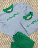See Ya Later Pant Set – Boys Alligator Applique Outfit