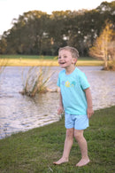 Sea Life Short Set | Baby Boy Ocean Outfit | Boutique Summer Short Set