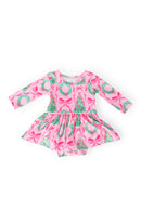 Jingle Bows L/S Twirl Bodysuit