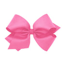 Wee Ones Classic Grosgrain Hair Bow with No-Slip Clip – Multiple Colors & Sizes