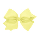 Wee Ones Classic Grosgrain Hair Bow with No-Slip Clip – Multiple Colors & Sizes