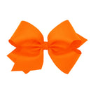Wee Ones Classic Grosgrain Hair Bow with No-Slip Clip – Multiple Colors & Sizes