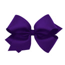 Wee Ones Classic Grosgrain Hair Bow with No-Slip Clip – Multiple Colors & Sizes