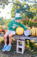 Golf Flag Bobble Hat, Green