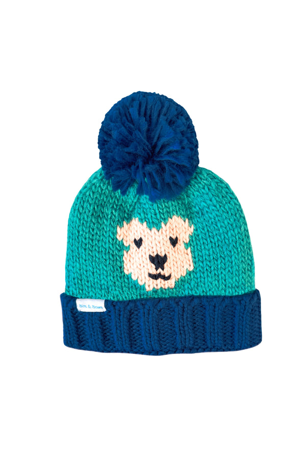 Teddy Bear Bobble Hat