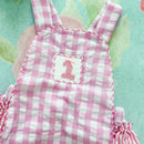 Pastel Pink First Birthday Bubble