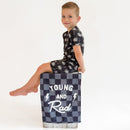 Bamboo Shorts Set | Palm Style Black