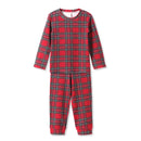 Christmas Tartan Plaid Family Matching Bamboo Pajamas