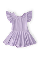 Lavender S/S Twirl Leotard