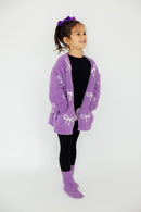 SALE Lilac Cozy Socks