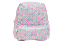 Apple of My Isla Large Backpack in Ditsy Floral – Wipeable Girls Backpack