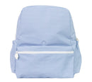 Apple of My Isla Navy Mini Stripe Wipeable Large Backpack | Kids School Backpack | Bossier City, LA