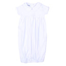 Blessed Embroidered Short Sleeve Gown