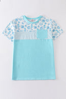 Marine creature print men top