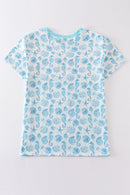 Marine creature print men top