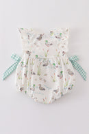 Sage Mallard Floral Bubble