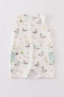 Sage Mallard Floral Jon Jon
