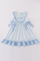 Cross Embroidery Dress