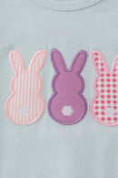 Bunny Applique Ruffle Bubble