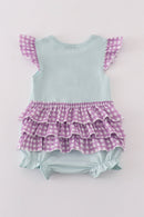 Bunny Applique Ruffle Bubble