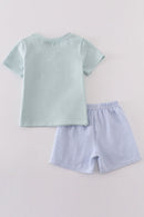 Bunny Applique Boy Short Set