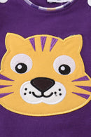 LSU Tiger Applique Bubble