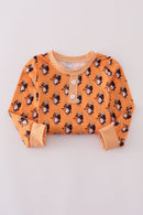 Orange Tennessee go vols print pajamas pants set