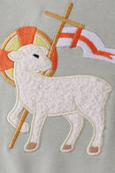 Lawb of god applique top