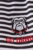 Georgia go dawgs embroidery stripe trunks