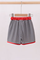 Georgia go dawgs embroidery stripe trunks