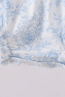 Blue Whale Embroidered Bubble