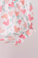 Happy Place Embroidered Bloomer Set