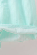 Green Marine Embroidered Jacquard Set