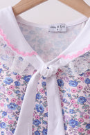 Floral Lace Skirt Set