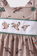 Green Mallard Embroidered Bloomer Set
