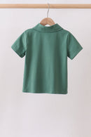 Green Mallard Embroidered Shirt