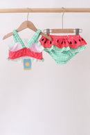 Red Watermelon UPF Swim Set