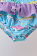 Blue Shark UPF Rashguard Set