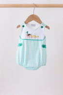 Green Mallard Embroidered Bubble